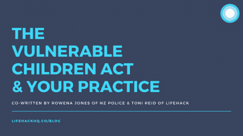 The Vulnerable Children Act & Your Practice