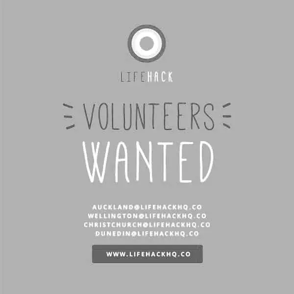 Volunteer for LIFEHACK