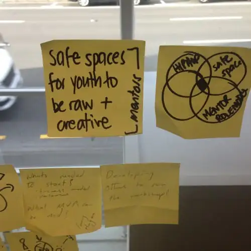 Safe Space for young people to be raw & creative