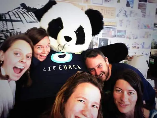 The Lifehack 2014 Crew Selfie - sadly missing Kaye-Maree & Mita!