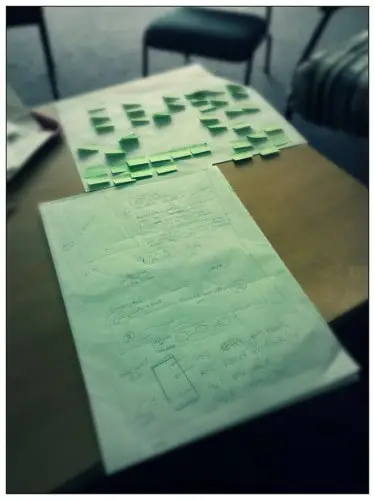 GoFlo Paper Prototyping