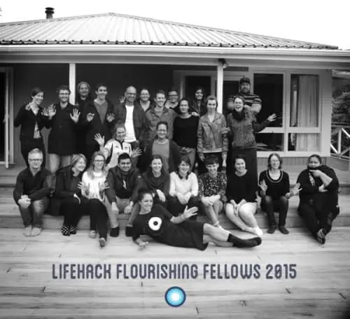 Group Photo of Lifehack's Flourishing Fellows 2015