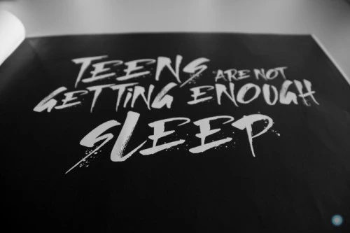 "Teens Are Not Getting Enough Sleep"