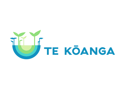 Te Kōanga programme logo - seeds sprouting in spring
