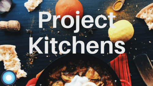 Project kitchen header