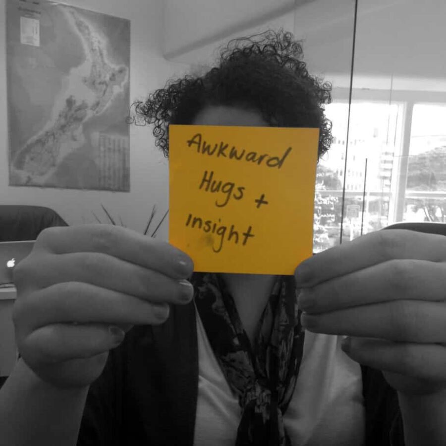 #LifehackLabs awkward hugs and insight