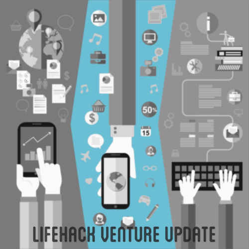 Lifehack Venture Update - Feb 2015 <a href="http://www.freepik.com/free-vector/business-app-flat-vector_723917.htm">Designed by Freepik</a>