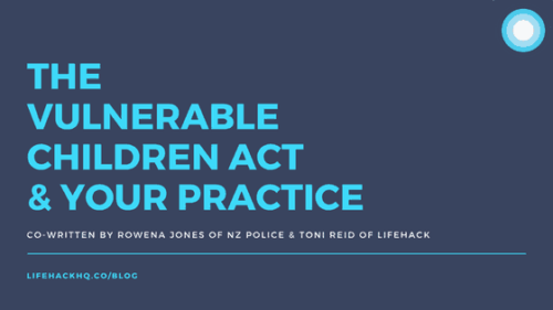 The Vulnerable Children Act & Your Practice
