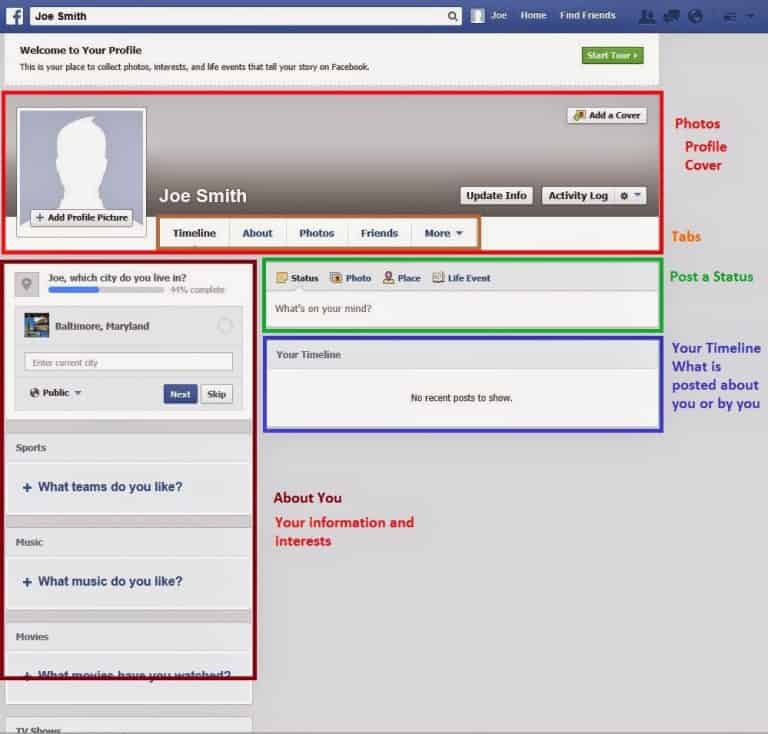 blankfacebookprofilepage_71558 Lifehack HQ