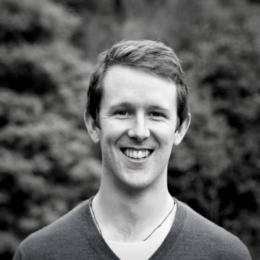 Black and white image of Paul McGregor from Lifehack